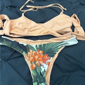 Cupshe Floral Bikini